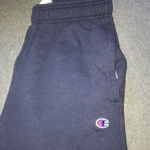 navy champion sweatpants
